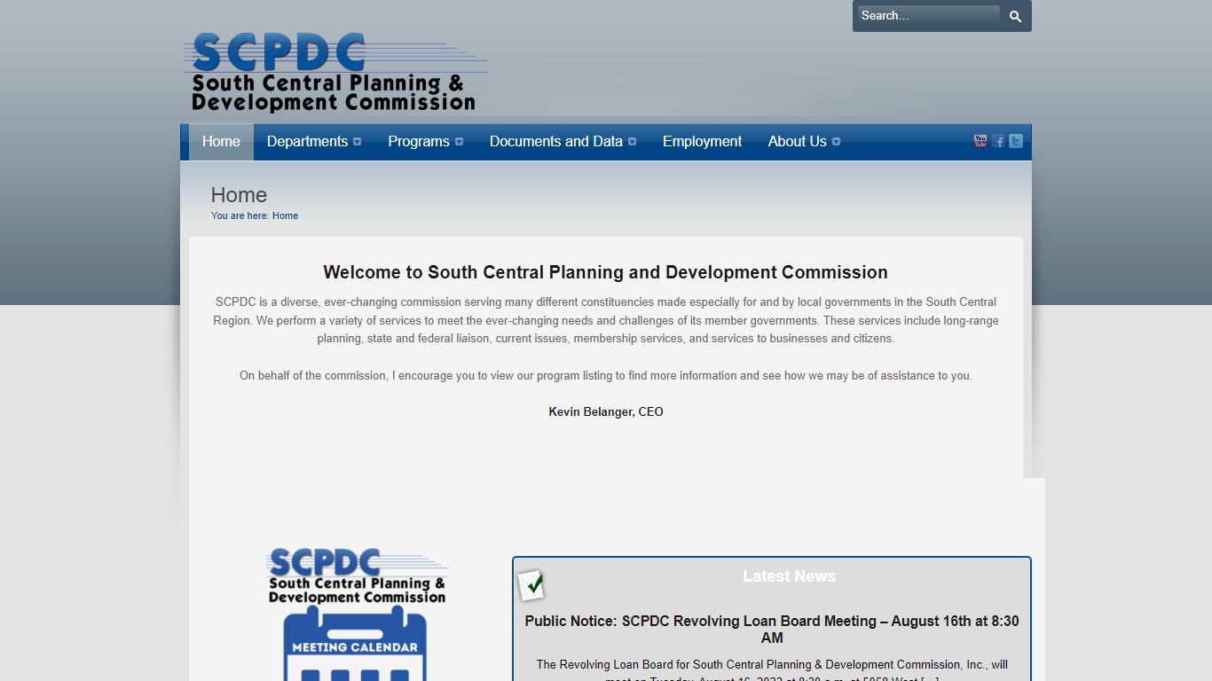 South Central Planning & Development Commission - SCPDC